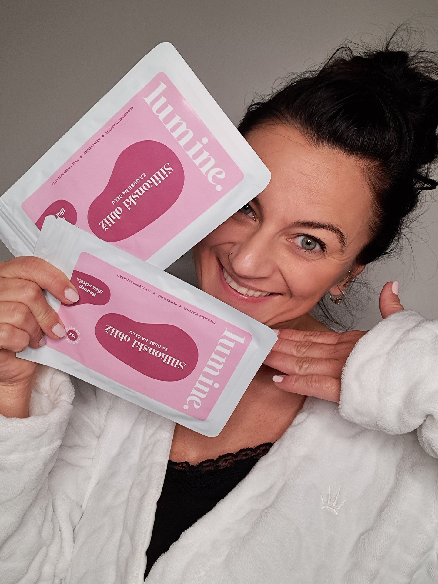 Silikonski obliž za gube okoli oči