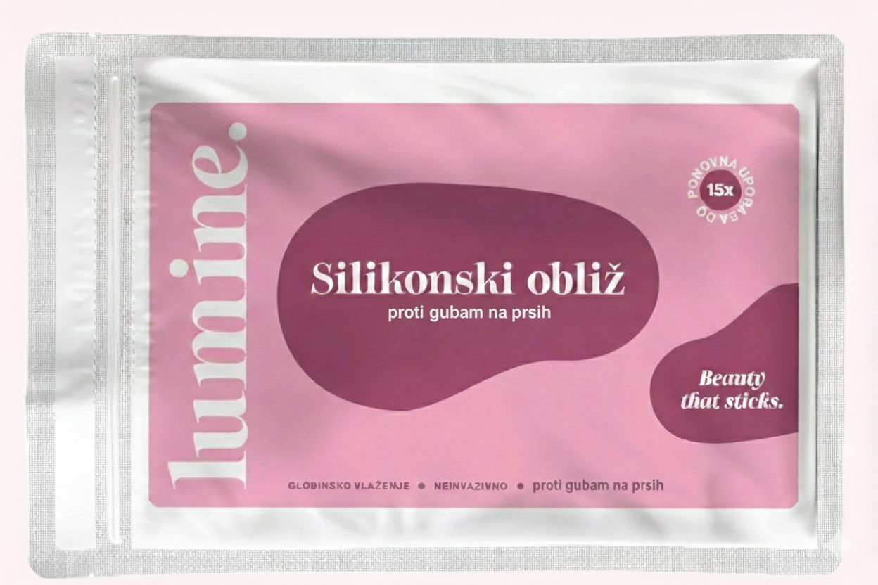 Silikonski obliž proti gubam na prsih