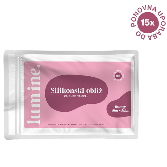 Silikonski obliž za gube na čelu