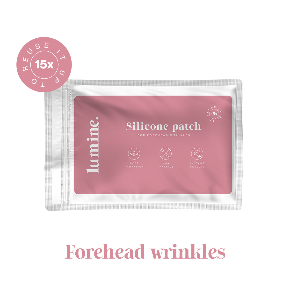 Cerotto in silicone per le rughe sulla fronte